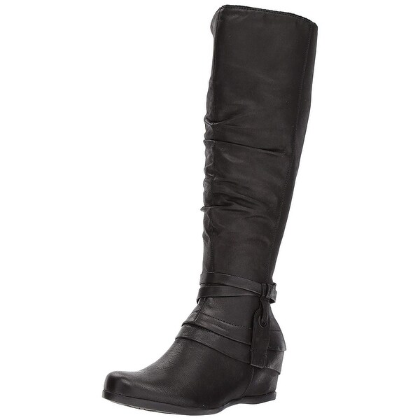 bare trap knee high boots