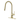 Modern Touchless Satin Brass Pull-Down Kitchen Faucet