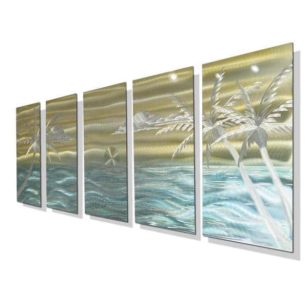 Shop Statements2000 Tropical Metal Wall Art Beach Ocean Painting