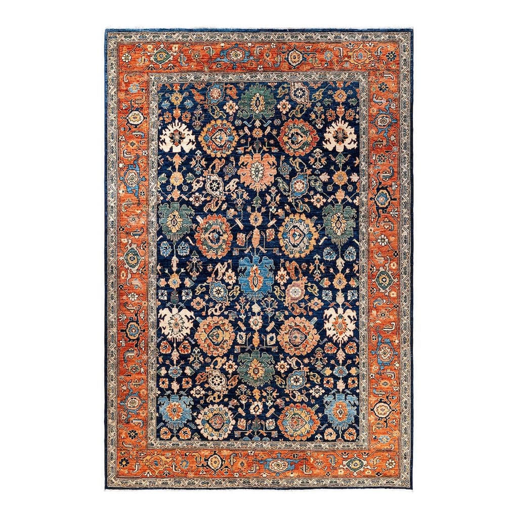 Serapi, One-of-a-Kind Hand-Knotted Area Rug - 6' 6" x 9' 7"