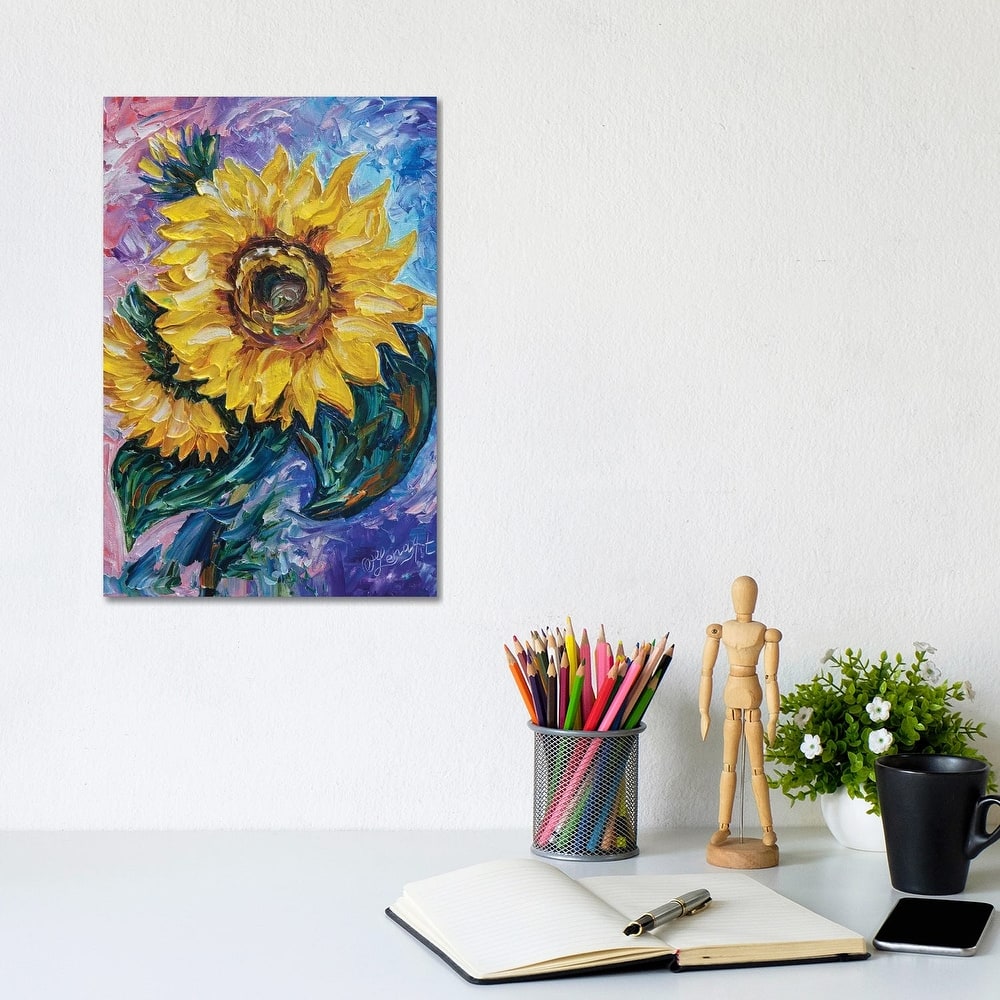 iCanvas "That Sunflower" by OLena Art Canvas Print
