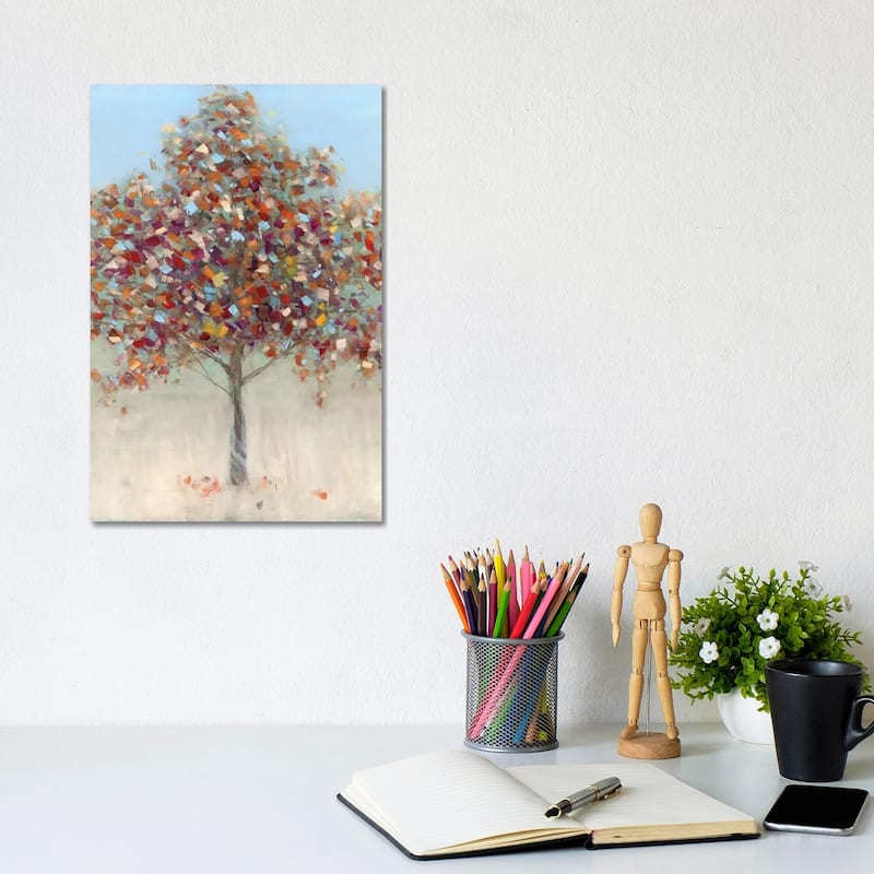iCanvas "Confetti Tree" by Sally Swatland Canvas Print - 12x8x0.75
