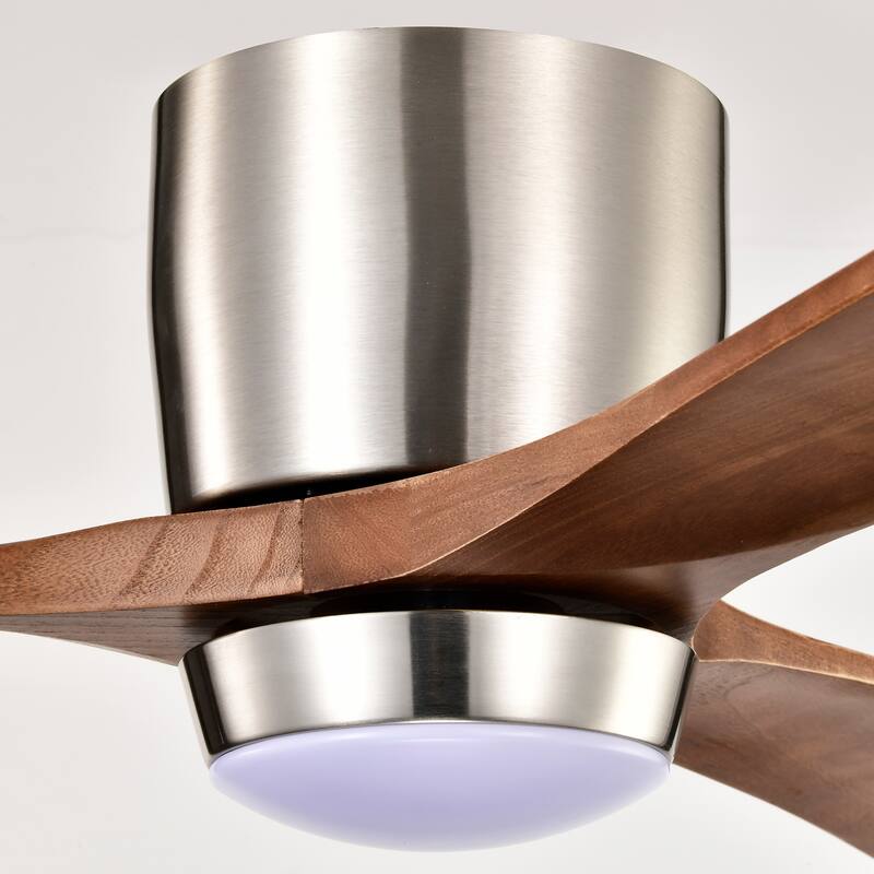 Ceiling Fan with Lights ,3 Wood Blade, 6 Speed Levels Remote Control