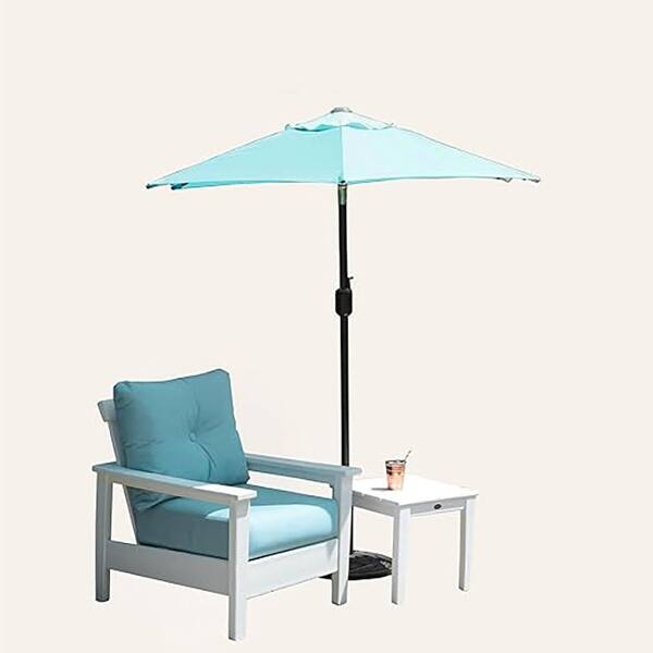 10x10 cantilevered patio umbrella Galtech 897 10x10 Foot Square Cantilever Umbrella with Easy Lift and Tilt