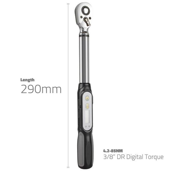 Shop Venzo Bicycle Digital Torque Wrench With Socket Set 3 85 Nm