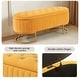 preview thumbnail 16 of 120, Velvet Storage Bench for Bedroom