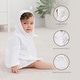 preview thumbnail 28 of 43, Comfy Cubs Muslin Bath Robe for Kids 100% Cotton, 4-Layer Absorbent Muslin Fabric