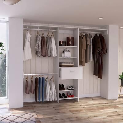 Boahaus Kassel Armoire (White)