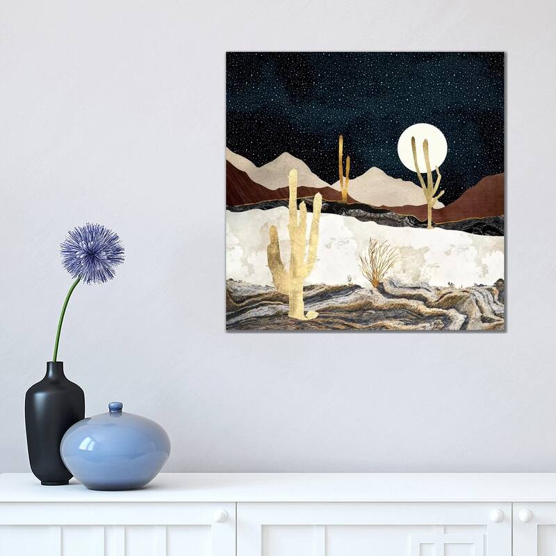iCanvas "Desert View" by SpaceFrog Designs Canvas Print - 18x18x1.5