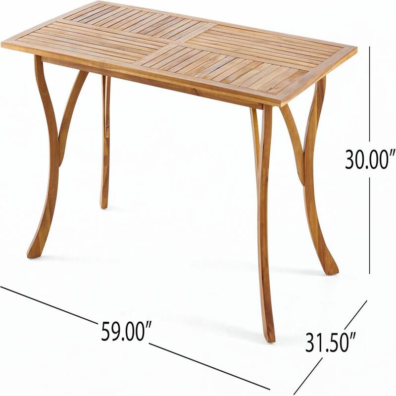 Outdoor 7 PIECE WOOD DINING SET,TEAK