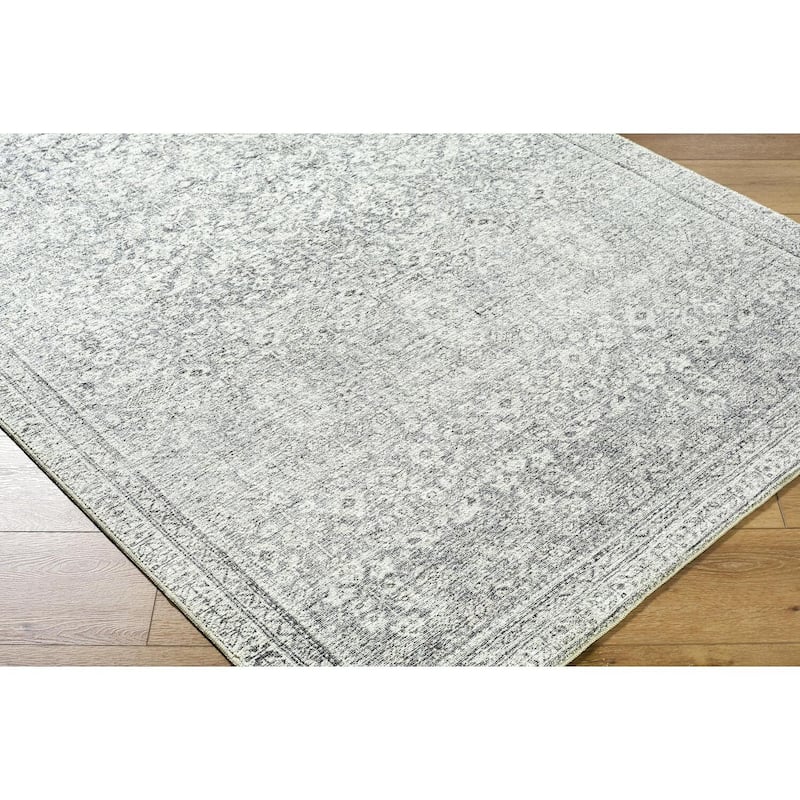 Galey Alix x Livabliss Collins Avenue III Vintage Damask Area Rug