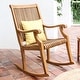 preview thumbnail 4 of 6, Cambridge Casual Chara Teak Outdoor Rocking Chair