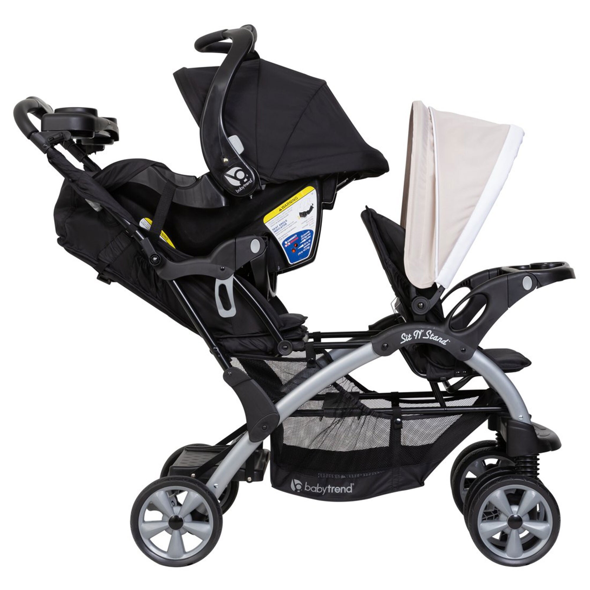 Baby Trend Sit N Stand Easy Fold Travel Toddler Baby Double