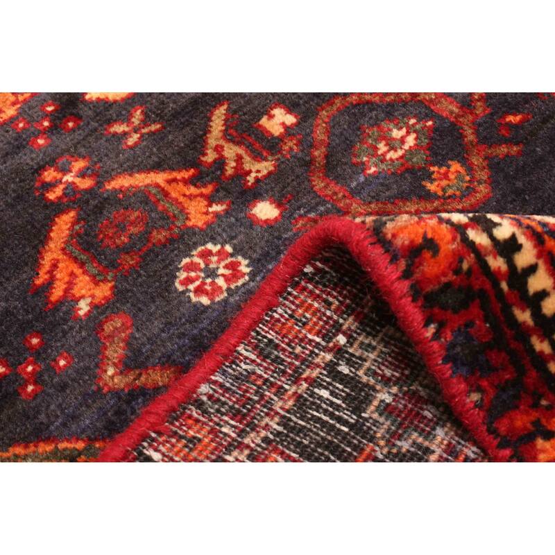 ECARPETGALLERY Hand-knotted Andelz Dark Grey Wool Rug - 4'3 x 6'5