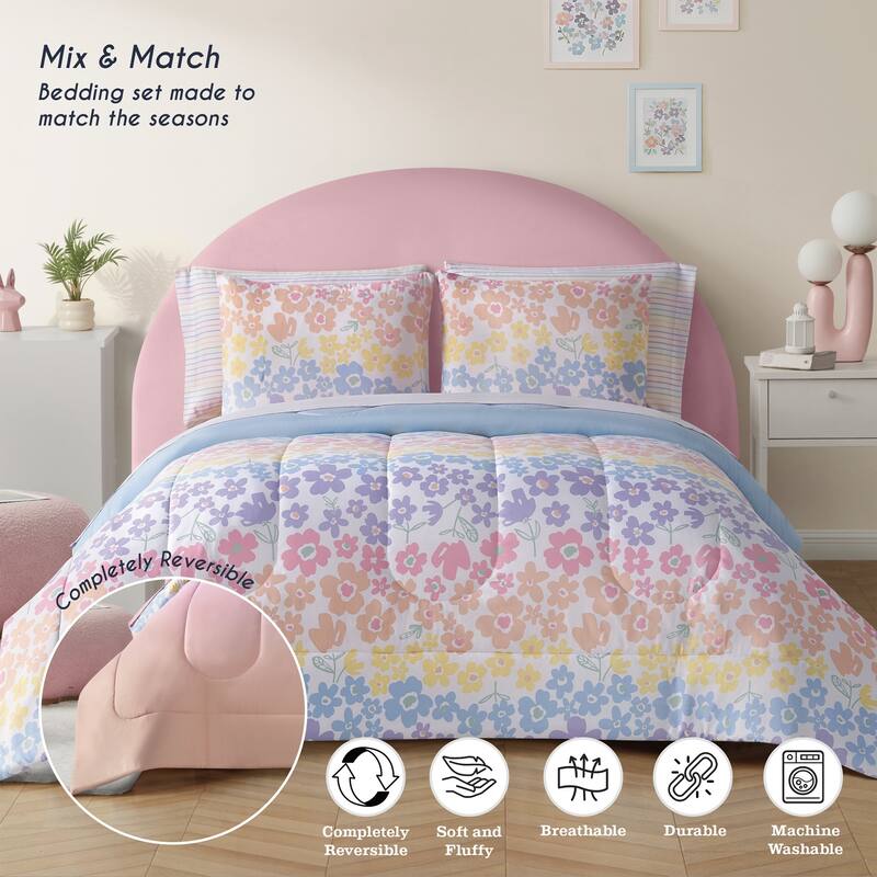 Floral Juvenile Bed in a Bag