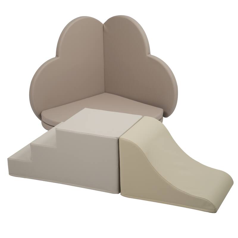 Soft Foam Block Play Structures Climbers for Child Development, 6-Piece Baby Foam Climbing Foam, Climbing Activity Play Set