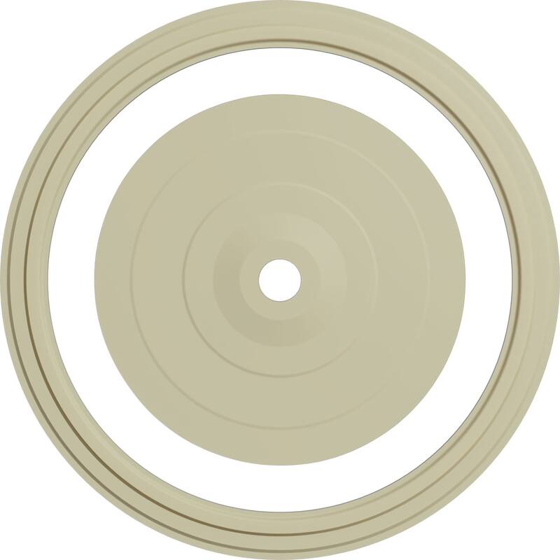 47 1/2"OD x 39 1/4"ID Ceiling Ring with 31 1/2"OD Ceiling Medallion Palmetto Light Accent Kit - 47 1/2"OD x 39 1/4"ID