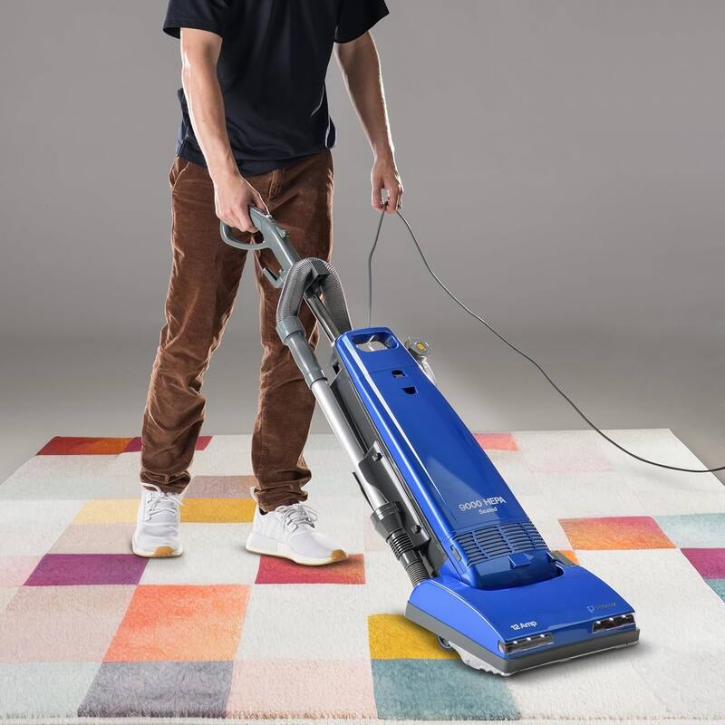 Prolux 9000 Upright Sealed HEPA Vacuum w/12 Amp Motor and Onboard Tools
