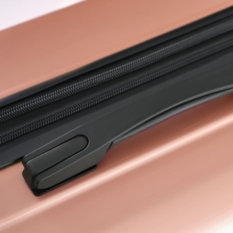 24" Expansion Luggage, Hardside Suitcase with Double Wheels, Lightweight ABS Hard Shell Checked Luggage, for Travel & Business