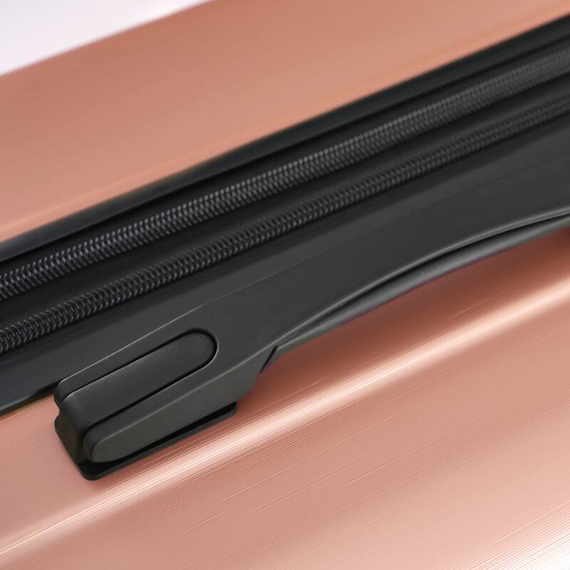 28" Expandable Checked Luggage, Hardshell ABS Large Suitcase with Double Wheels & Telescopic Handle, Suitcase for Men Women