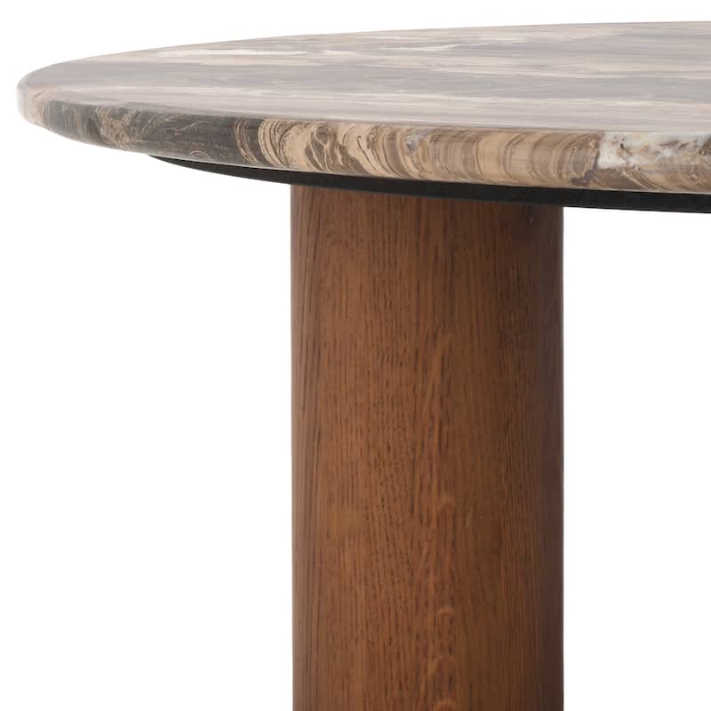 SAFAVIEH Couture Tylee Round Marble Coffee Table - 36"W x 36"D x 16"H