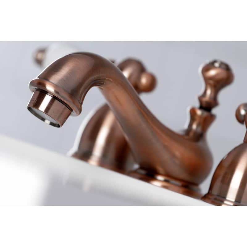 Kingston Brass Restoration 1.2 GPM Deck Mounted Widespread Bathroom