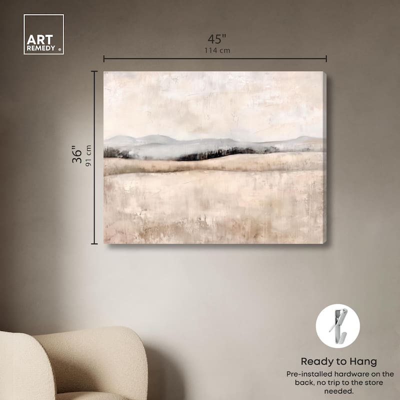 Distant Hills I Canvas by Art Remedy, Gallery Wrapped