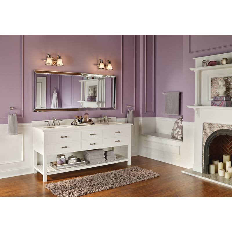 Moen TV4520 Wynford 1.2 GPM Widespread Bathroom Faucet with Pop-Up