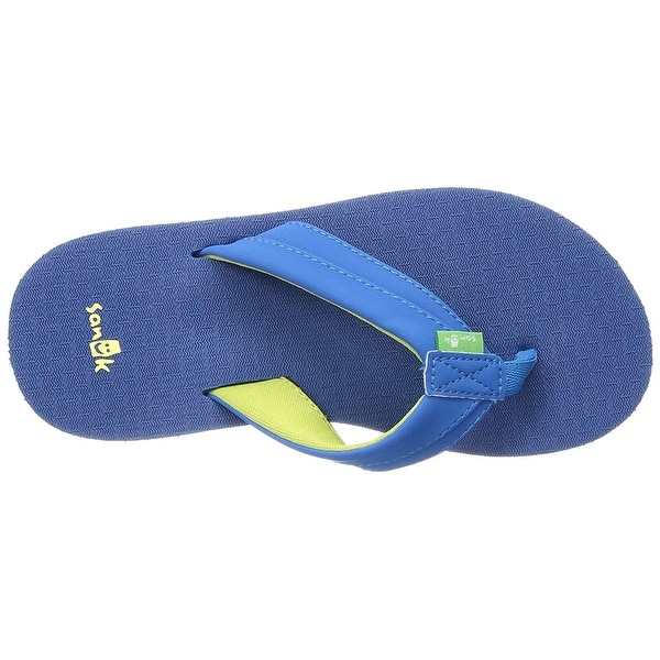 sanuk children's flip flops