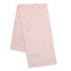 preview thumbnail 1 of 5, Lambs & Ivy Ballerina Baby Pink with Gold Stars 2-Sided Soft Baby Blanket