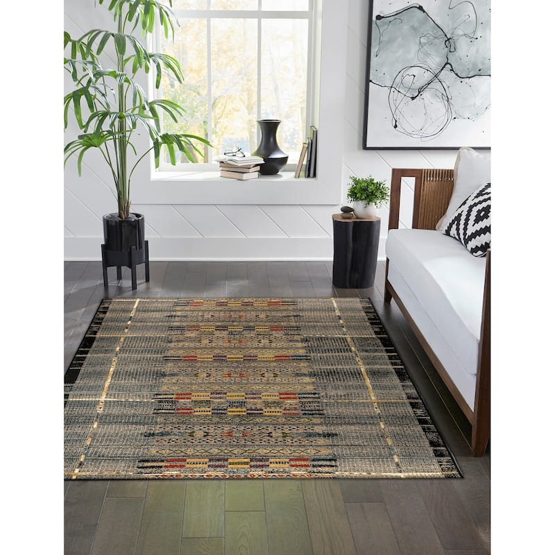 Liora Manne Marina Tribal Stripe Indoor/Outdoor Rug