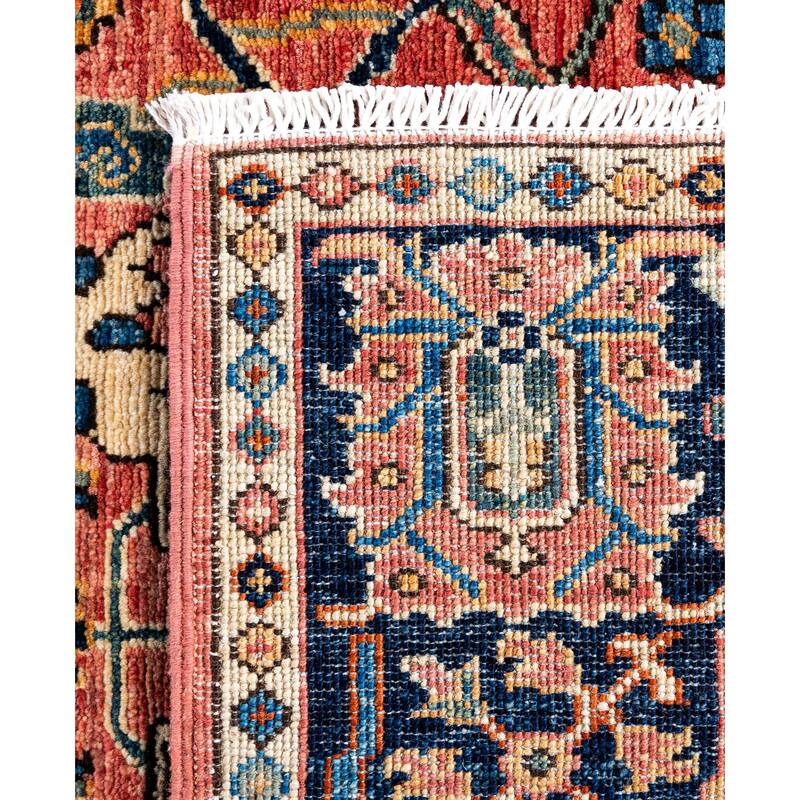 Serapi One-of-a-Kind Hand-Knotted Area Rug - Pink - 4' 2" x 5' 10"