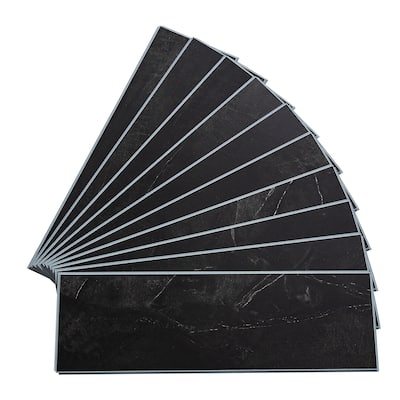 Palisade 22.8 in. x 7.31 in. Interlocking Vinyl Wall/Backsplash Panels