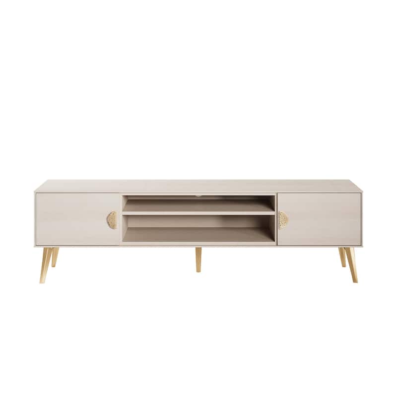 Manhattan Comfort Haley 70.9" Mid-Century Modern TV Stand
