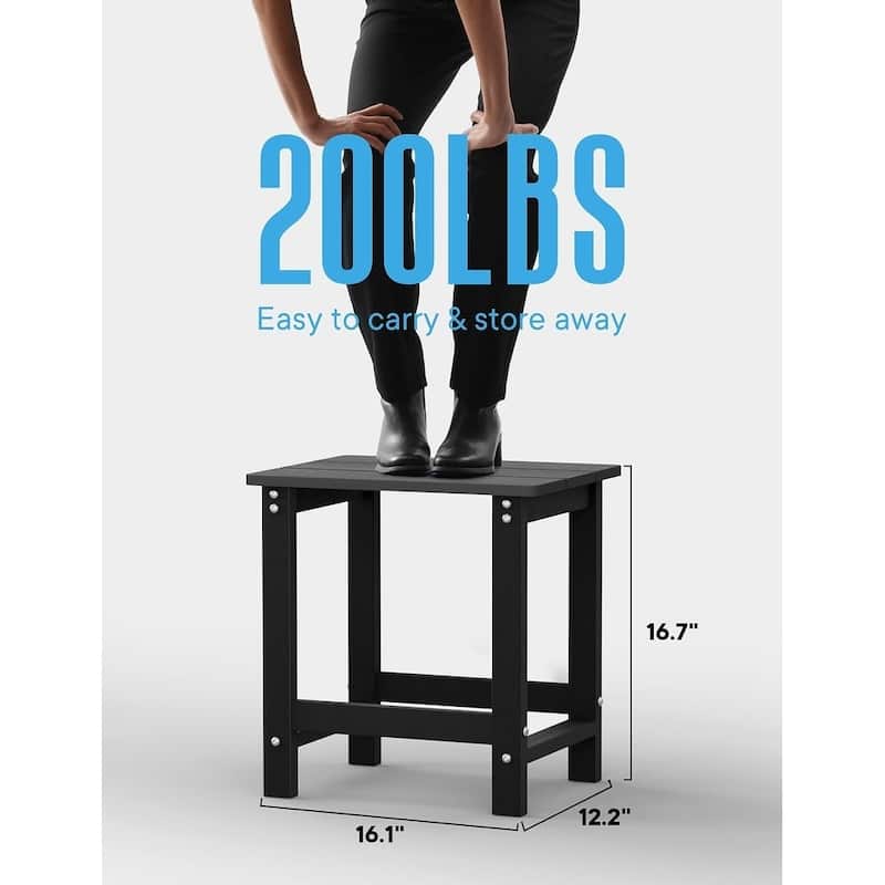 WINSOON HIPS All Weather Outdoor Side Table