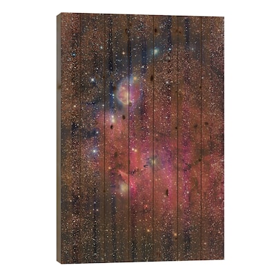 Nebula In Sagittarius (NGC 6559) Print On Wood by Robert Gendler - Multi-Color