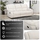 preview thumbnail 17 of 24, Roundhill Furniture Blitz Transitional 2-Piece Living Room Reclining Set, Sofa and Loveseat