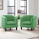 preview thumbnail 54 of 53, Prospect 2 Piece Upholstered Fabric Armchair Set