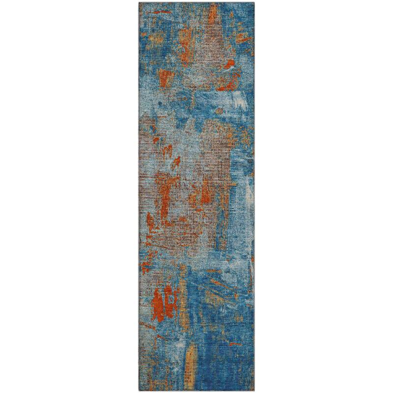 Premium Washable Super Soft Abstrct Flair Mayfield Rug