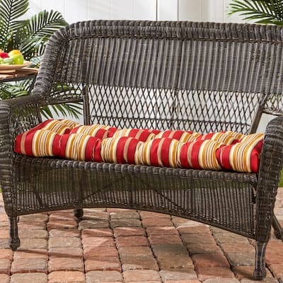 Roma Stripe 44-inch Outdoor Swing/ Bench Cushion