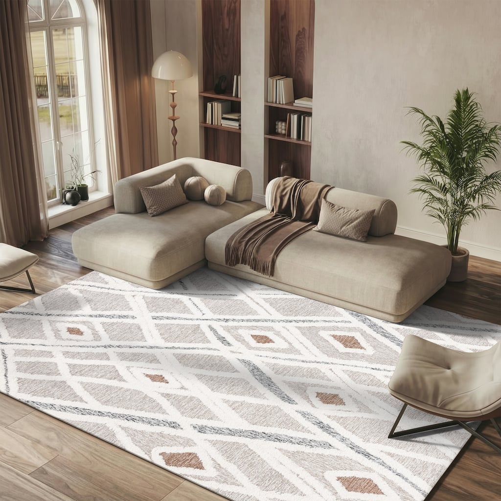 SAFAVIEH Handmade Casablanca Griet Moroccan Wool Rug