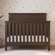 preview thumbnail 8 of 24, Forever Eclectic Woodland 4-in-1 Convertible Baby Crib Brushed Truffle