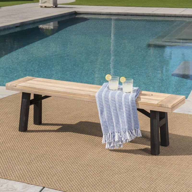 Captivating Rustic Bench with Slatted Seating