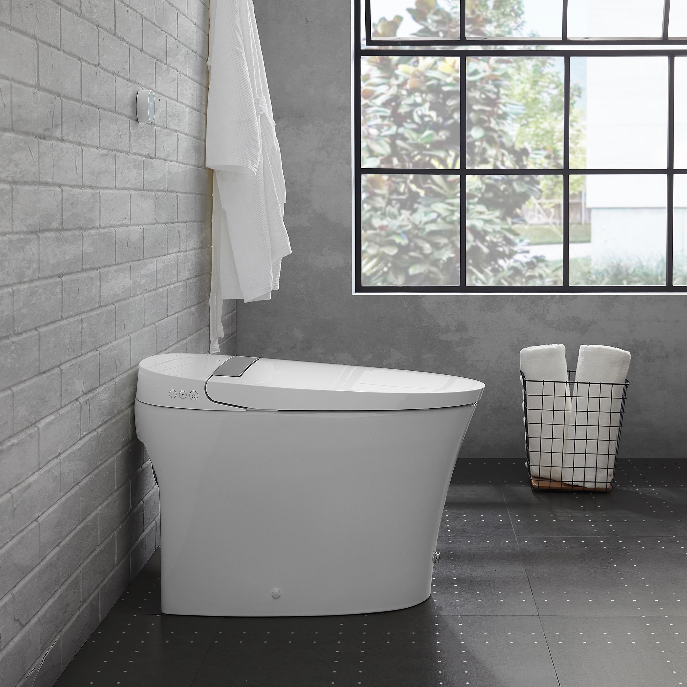 Swiss Madison SM-1T108MB Monaco One-Piece Elongated Toilet Dual-Flush 1.1/1.6 Gpf In Matte