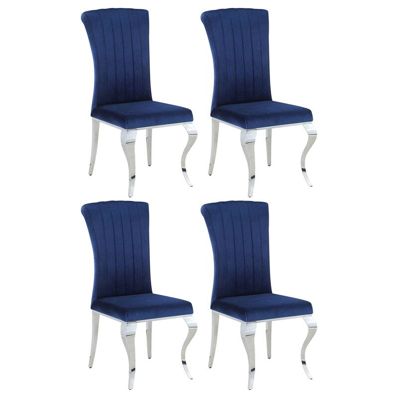 Betty Velvet Upholstered Dining Chair (Set of 4)