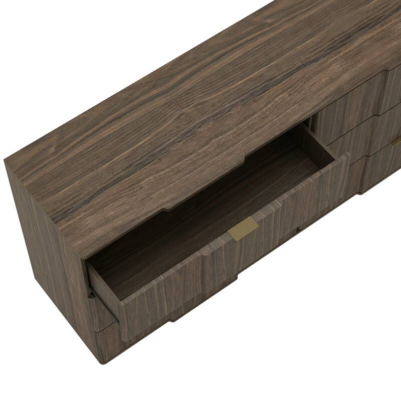 Clive 72 Inch 6 Drawer Bedroom Dresser