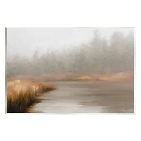Stupell Rural Stream in Fog Wall Plaque Art Design by Amy Hall - Bed ...