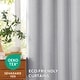 preview thumbnail 23 of 28, Deconovo Linen Blackout Curtains Grommet Drapes for Living Room 2 Panels