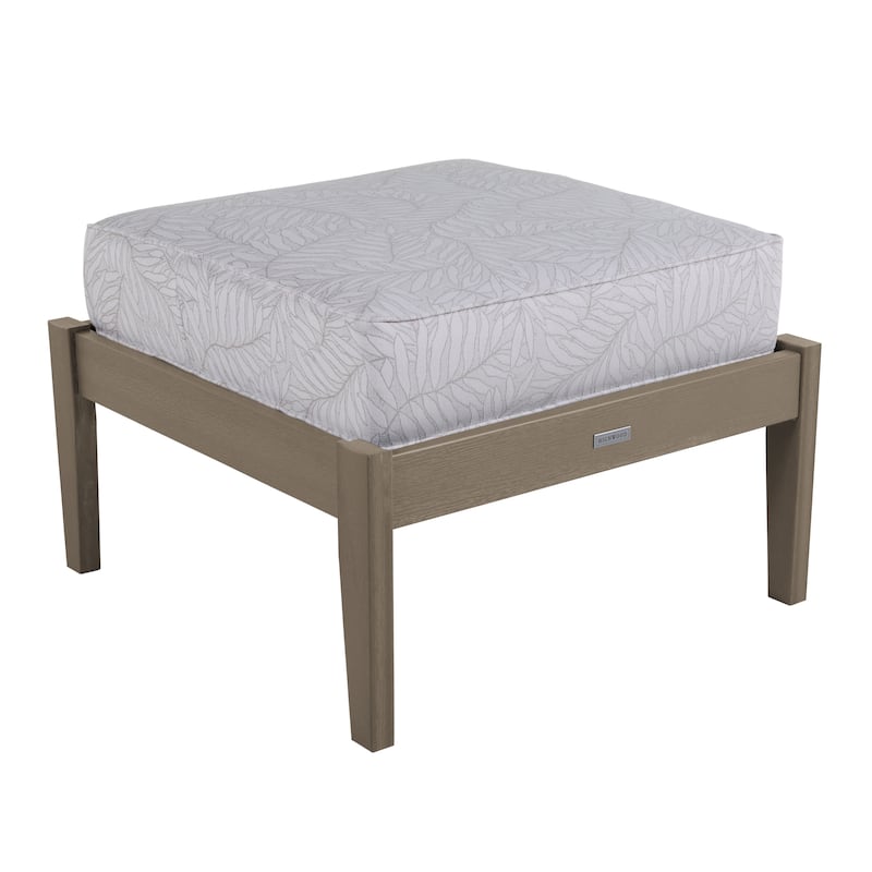 HIGHWOOD Lehigh Deep Seating Ottoman - Lively Parchment