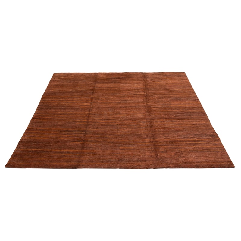 ECARPETGALLERY Hand-knotted Opulence Brown Wool Rug - 13'2 x 12'6
